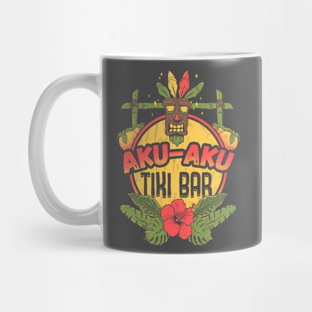 AKU-AKU TIKI BAR by Ilustrata